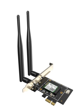 Tenda Scheda Di Rete Pci Express Tri-Band Gigabit Wi-Fi 6E Pci-E