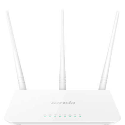 Tenda Router Broadband N300 3 Porte Lan 10/100 1 Porta Wan 10/100 3 Antenne Esterne 5Dbi Wps
