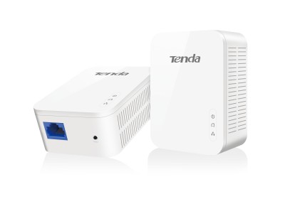 Tenda Powerline Kit Av1000 Porta Gigabit Uhd Streaming Av2