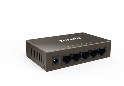 Tenda Switch 5 Porte Lan 10/100, Ieee 802.3/U/X, Switching 1.0Gbps, Mac Address Table 1K