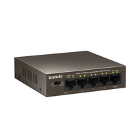 Switch 5 pore Tenda TEF1105-4-63W FE (10/100) davon 4x PoE