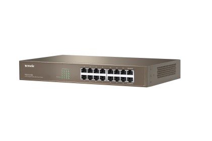Tenda Switch 16 Porte Gigabit Unmanaged Desktop/Rackmount