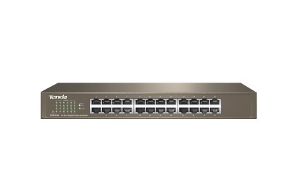 Tenda Switch 24 Porte Gigabit Desktop Rack Mountable Unmanaged