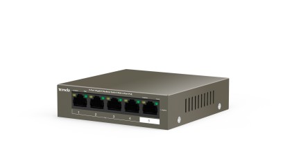 Tenda Switch 5 Porte Gigabit Desktop Con 4 Porte Poe