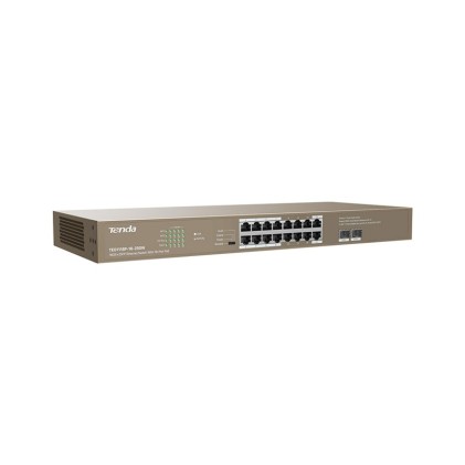 Tenda Switch 16Ge+2Sfp Ethernet Switch With 16-Port Poe