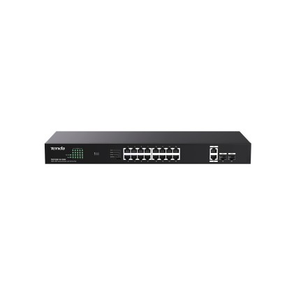 Tenda Switch Poe Unmanaged, 20 Port, 16 Poe