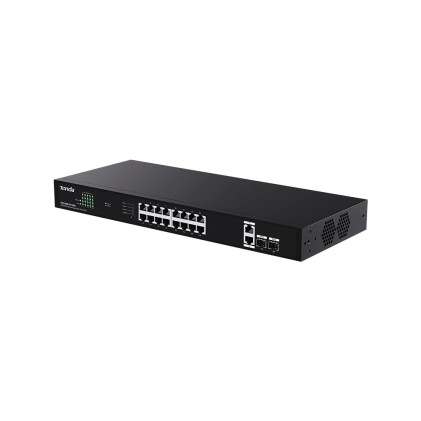 Tenda Switch Poe Unmanaged, 20 Port, 16 Poe
