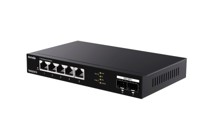 Tenda Switch Unmanaged Desktop, 5*2.5Ge + 2*10G Sfp