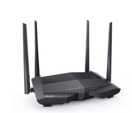 Tenda Router Wireless Ac1200 Vdsl 2 Dualband V12 Gigabit, 1Xwan, 3Xlan, 1Xrj11, 1Xusb 2.0, Ipv6