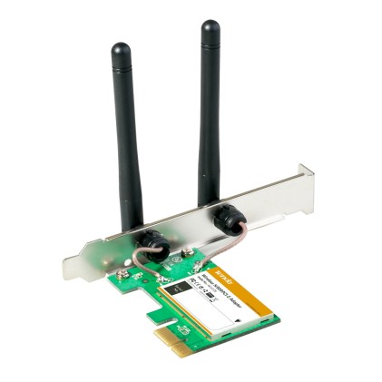 Tenda Scheda Di Rete Pci Express Wi-Fi 300Mb 802.11B/G/N, Nano Size, Auto Installante