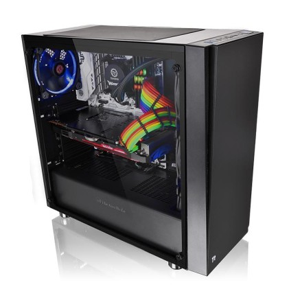 Thermaltake Versa J21 Tempered Glass Edition Midi Tower Nero