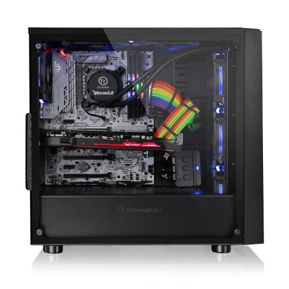 Thermaltake Versa J21 Tempered Glass Edition Midi Tower Nero
