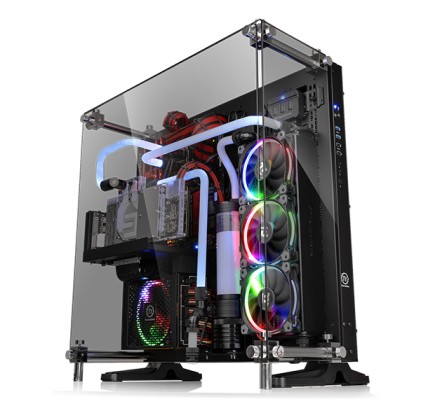 THERMALTAKE CASE MID.T CORE P5 VETRO TRASPARENTE TEMPERATO GAMING
