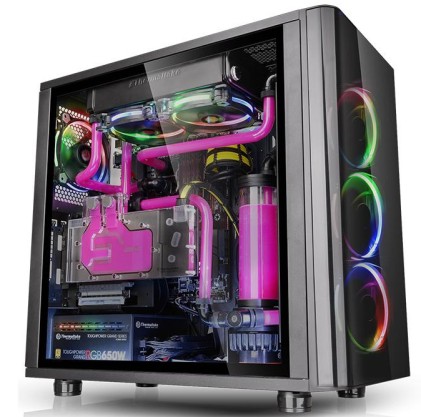 THERMALTAKE CASE VIEW 31 TG RGB VETRO TEMPERATO MID. TOWER CA-1H8-00M1WN-01