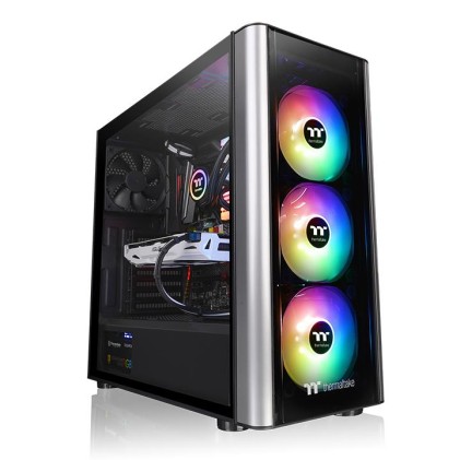 Thermaltake Level 20 MT ARGB Midi Tower Nero, Argento