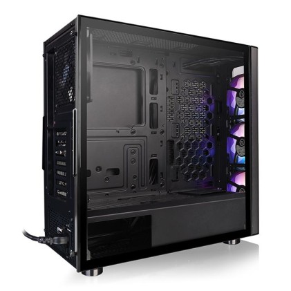 Thermaltake Level 20 MT ARGB Midi Tower Nero, Argento