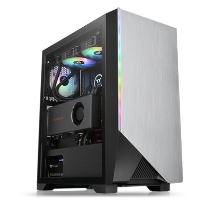 Thermaltake H550 TG ARGB Midi Tower Nero, Grigio