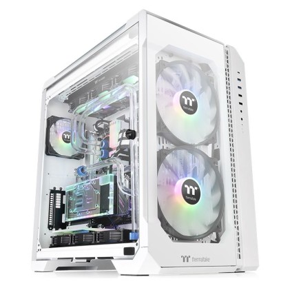 Thermaltake Case Full Tower View 51 Snow Tg Argb 2*200Mm+1*120Mm Argb Fan