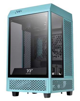 Thermaltake The Tower 100 Mini Tower Turchese