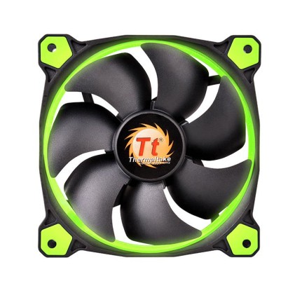 Thermaltake Riing 14 Computer case Ventilatore 14 cm Nero, Verde