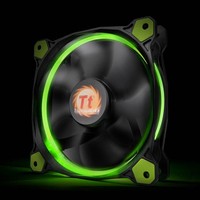 Thermaltake Riing 14 Computer case Ventilatore 14 cm Nero, Verde