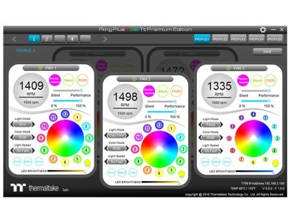 Thermaltake CL-F056-PL14SW-A ventola per PC Computer case Ventilatore 14 cm Grigio