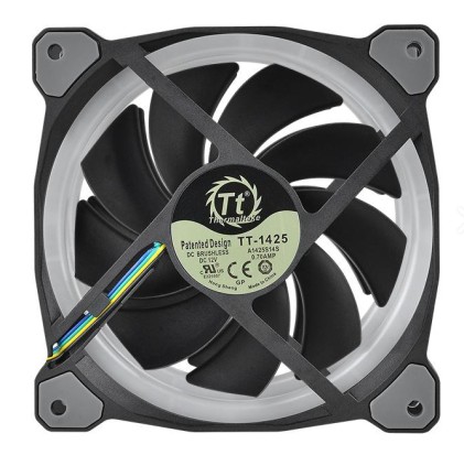 Thermaltake CL-F057-PL14SW-A ventola per PC Computer case Ventilatore 14 cm Nero