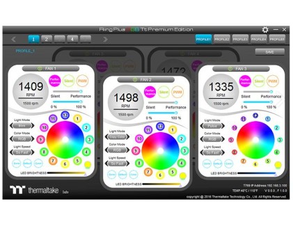 Thermaltake CL-F057-PL14SW-A ventola per PC Computer case Ventilatore 14 cm Nero