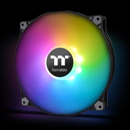 Thermaltake Pure 20 ARGB Computer case Ventilatore Nero