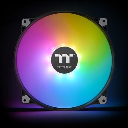 Thermaltake Pure 20 ARGB Computer case Ventilatore Nero