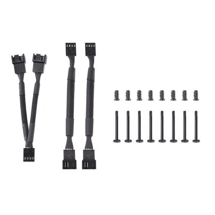 Thermaltake TOUGHFAN 12 Case per computer Ventilatore 12 cm Nero 2 pz