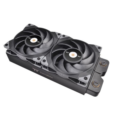 Thermaltake TOUGHFAN 12 Case per computer Ventilatore 12 cm Nero 2 pz