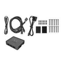 Ventola Riing Quad 14 Rgb Radiator Pack 3 Ventole 140Mm Premium Edi Wh