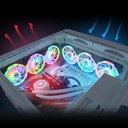 PC- ventola Thermaltake Swafan EX12 3Pack CL-F167-PL12SW-A