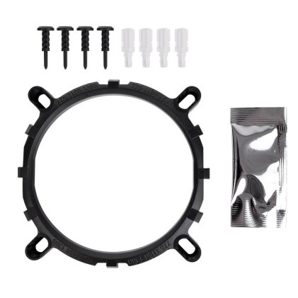 Thermaltake UX100 ARGB Lighting Processore Refrigeratore 12 cm Nero