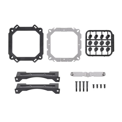 Thermaltake Toughair 110 Processore Refrigeratore 12 cm Nero, Argento