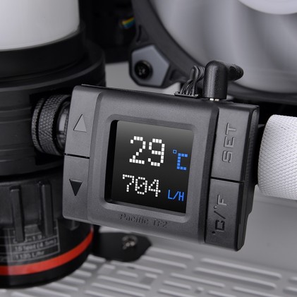 Thermaltake Raff.Liquidopacific Tf2 Lcd Monitor Temperature & Flow Indicato