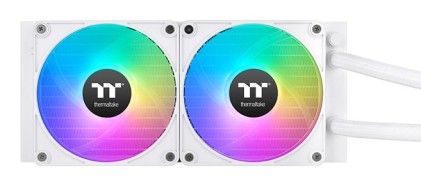Thermaltake TH240 V2 Ultra EX ARGB Processore Raffreddatore di liquidi tutto in uno 12 cm Bianco 1 pz