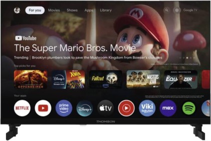 Tv 24 Thomson Led  Smart Ada. 12V T2/C2S2 Google Tv