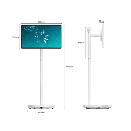 Tv 27 Thomson Go Tv Touch Webcam Portatile Smart Android Pivot