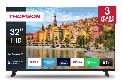 Tv 32 Thomson Fhd Frameless Smart T2/C2S2 Google Tv 32Fg2S14