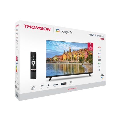 Tv 32 Thomson Fhd Frameless Smart T2/C2S2 Google Tv 32Fg2S14