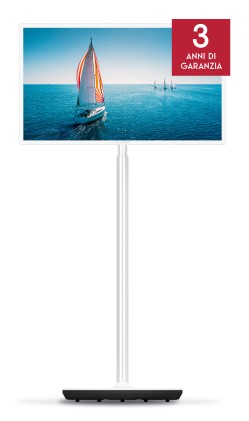 Tv 32 Thomson Go Tv Stand Rotelle Portatile Smart Android Tv