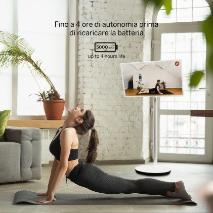 Tv 32 Thomson Go Tv Stand Rotelle Portatile Smart Android Tv