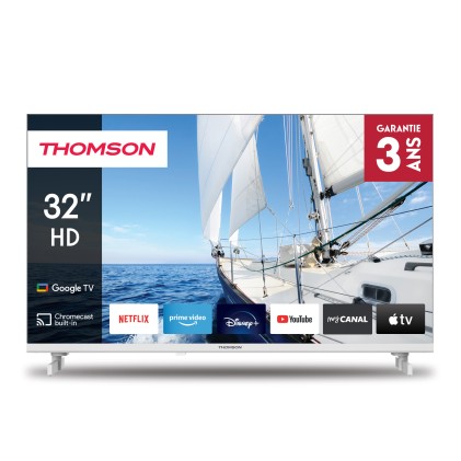 Tv 32 Thomson Hd  Smart Googletv T2/C2S2 Android White