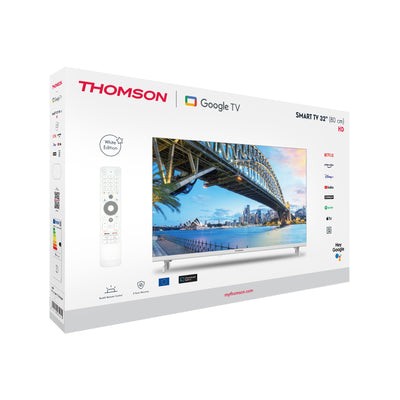 Tv 32 Thomson Led  Smart Google Tv T2/C2S2 Google Tv Bianco