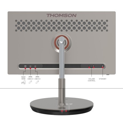 Tv 32 Thomson Go Tv Touch Stand 4K Portatile Smart Android Pivot Uhd