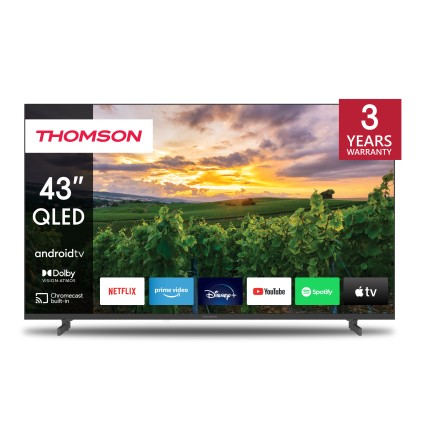 Tv 43 Thomson 4K Qled Smart Uhd T2/C2S2 Android 11 Frameless