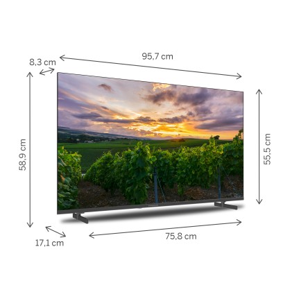 Tv 43 Thomson 4K Qled Smart Uhd T2/C2S2 Android 11 Frameless