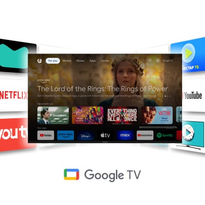 Tv 50 Thomson Uhd  Smart 4K Qled Google Front Spk 144Hz Piede